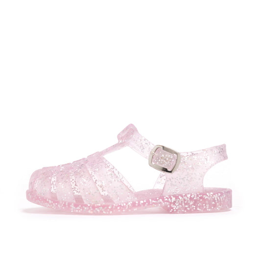 Water Shoes Jelly Sandal - Tulsa Pink Glitter