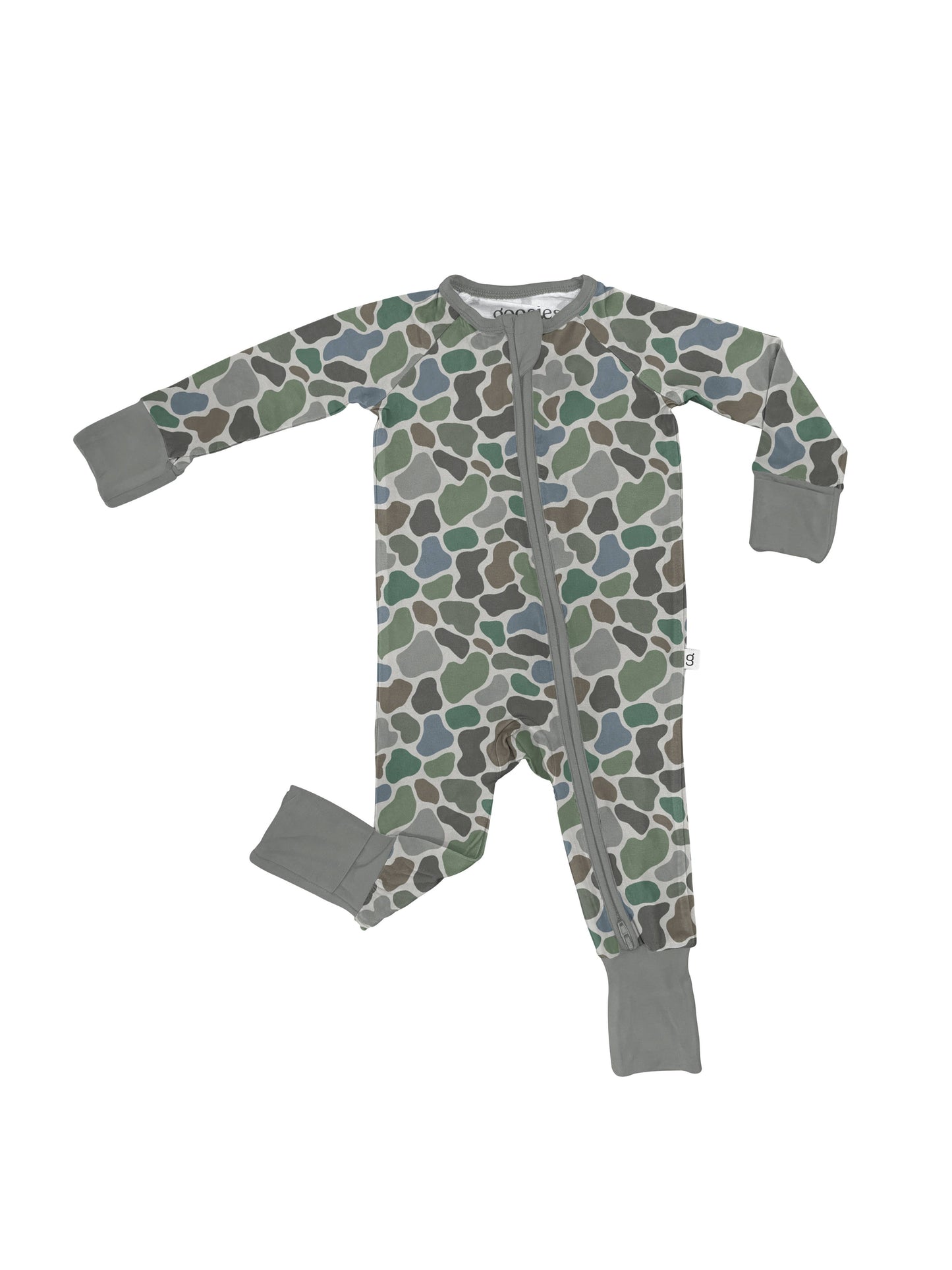 Zip Convertible Pajama - Camo