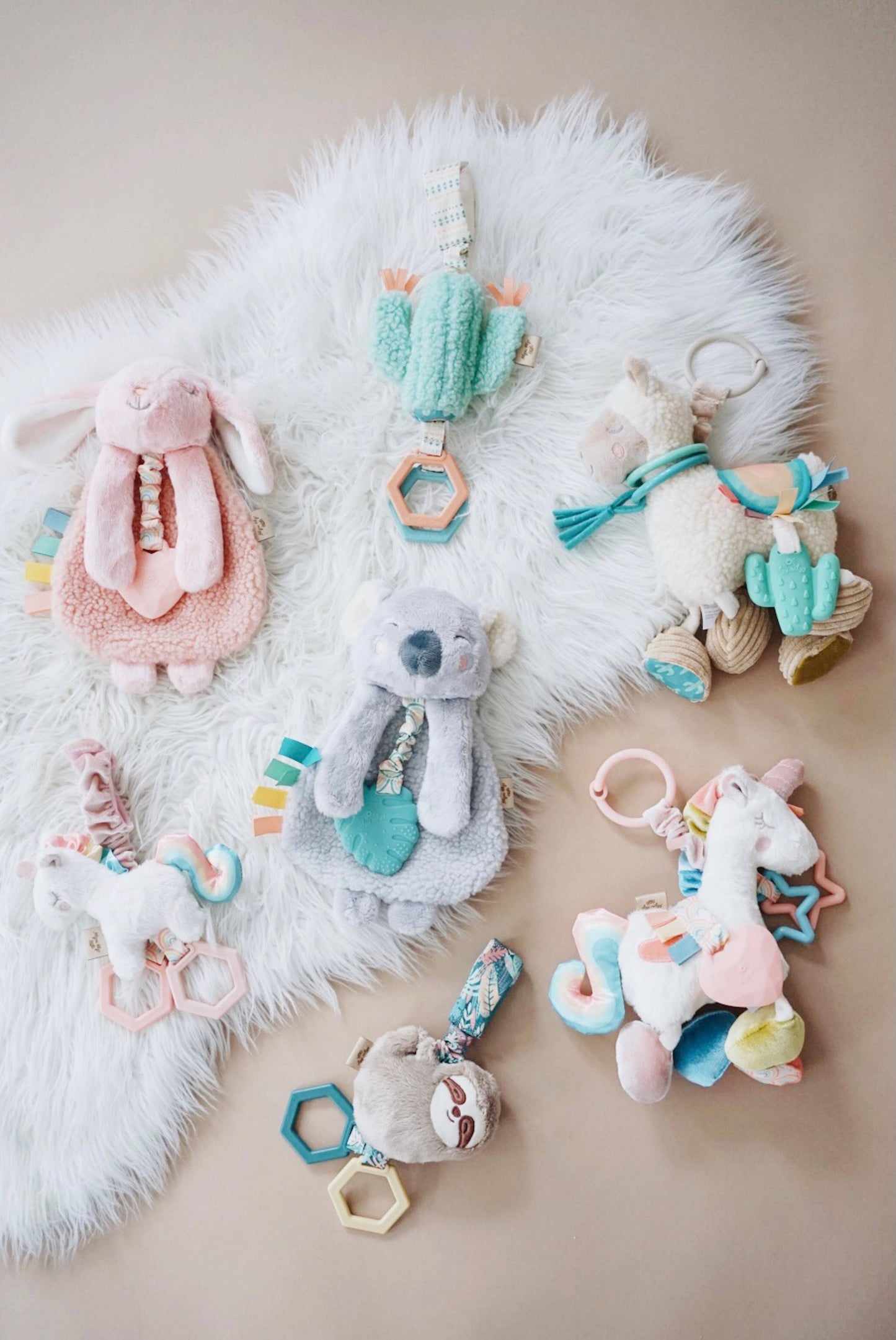 Link & Love™ Activity Plush with Teether - Unicorn