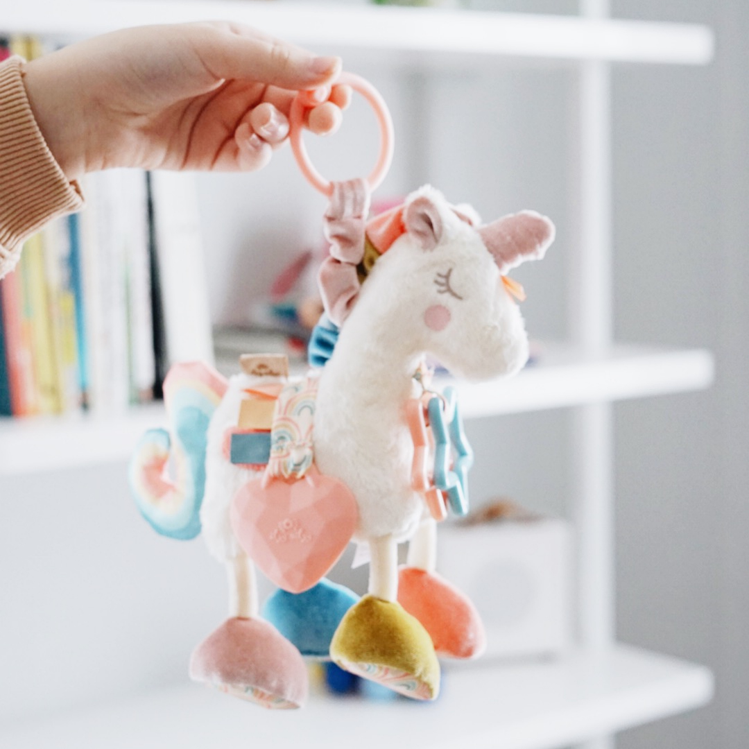 Link & Love™ Activity Plush with Teether - Unicorn