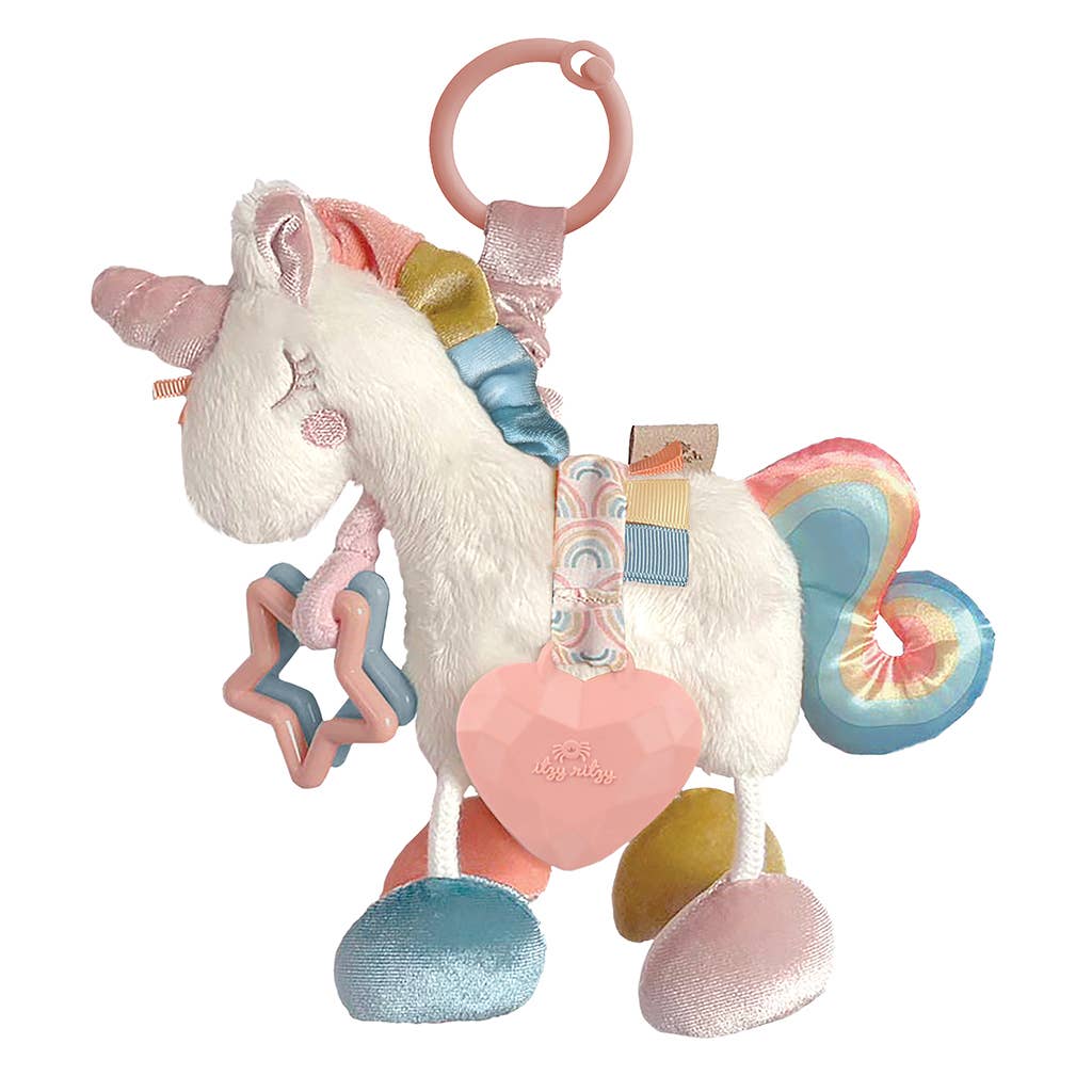 Link & Love™ Activity Plush with Teether - Unicorn