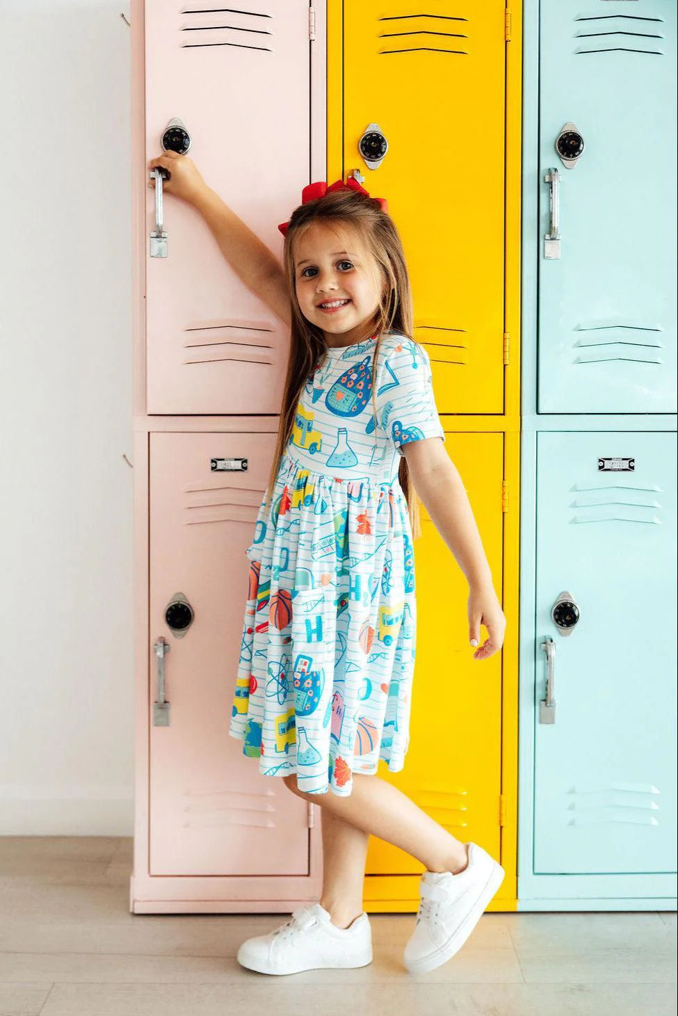 Pocket Twirl Dress - School Rules