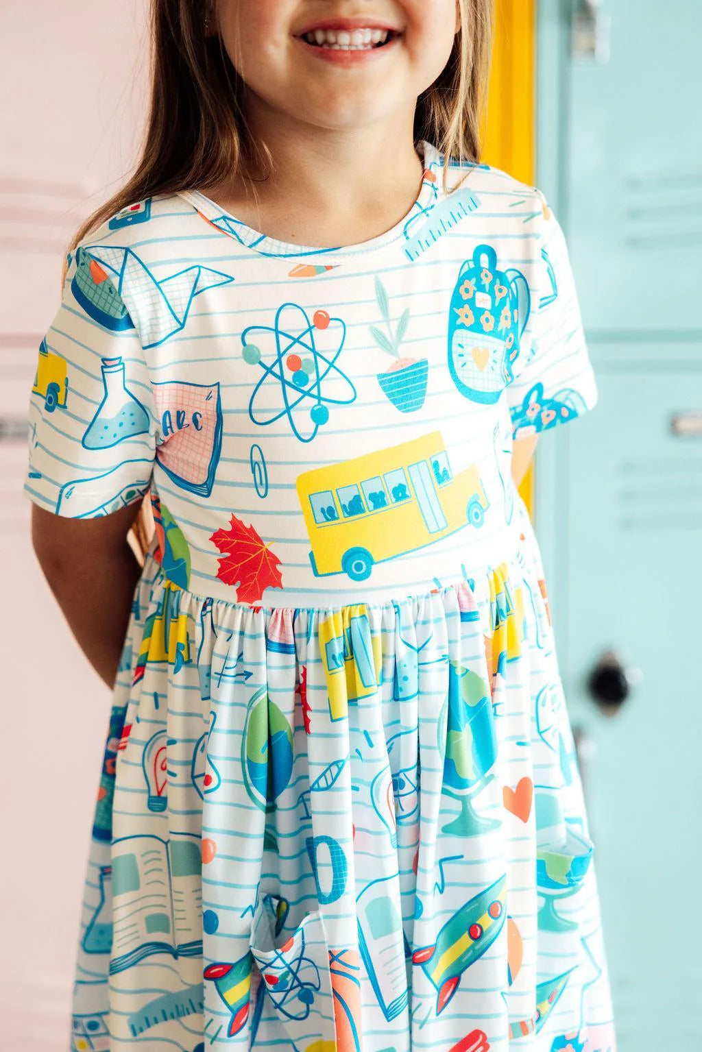 Pocket Twirl Dress - School Rules