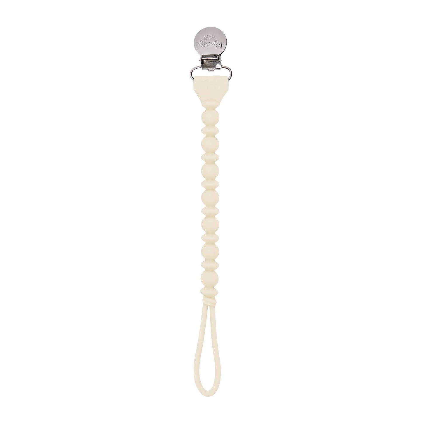 Sweetie Strap™ Silicone Pacifier Clip - Toast