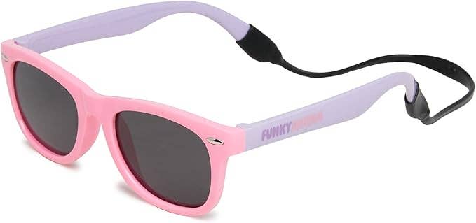 Kids Flexible Wire Sunglasses - Pink/Purple