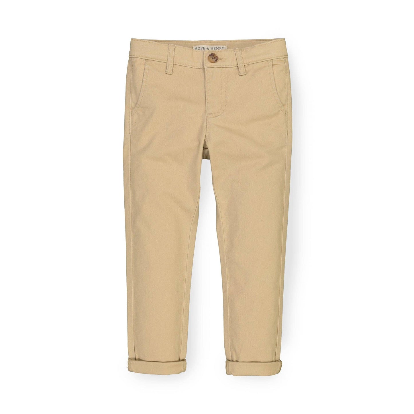 Skinny Organic Twill Chino - Stretch Khaki