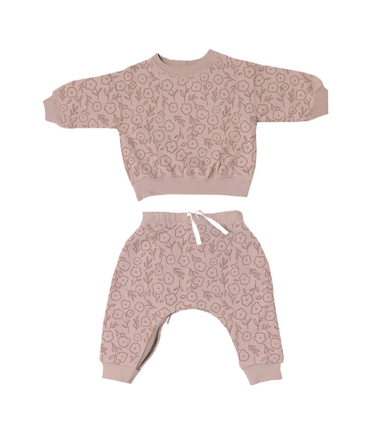 Bamboo Fleece Jogsuit - Dainty