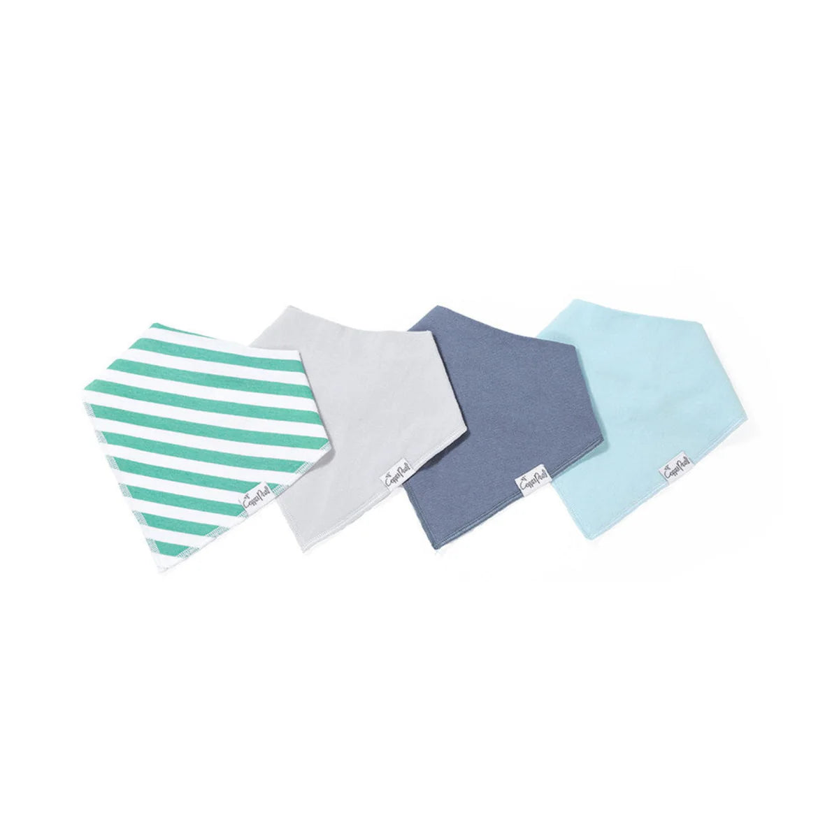 Oxford Baby Bandana Bib Set (4-pack)