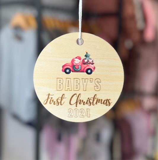 Baby’s First Christmas Ornament