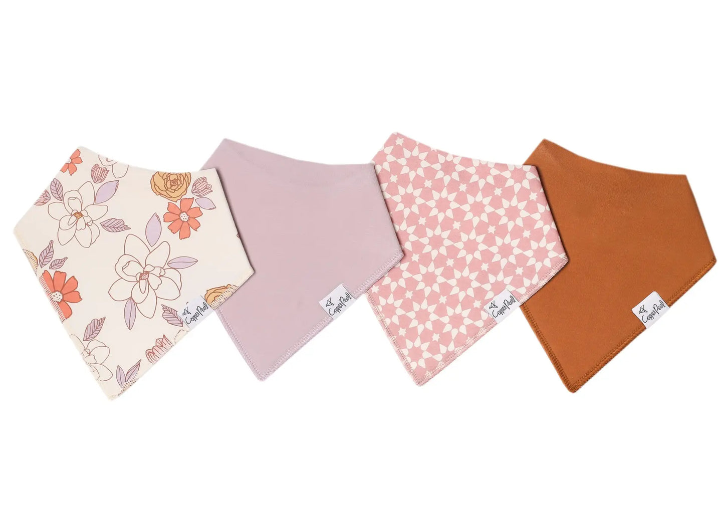 Ferra Baby Bandana Bib Set (4-pack)