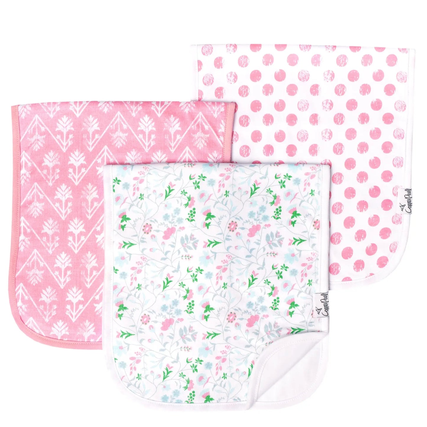 Claire Burp Cloth Set (3-Pack)