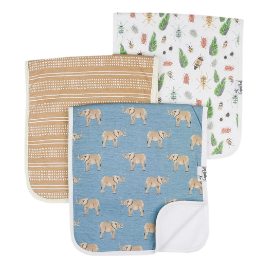 Peanut Burp Cloth Set (3-Pack)