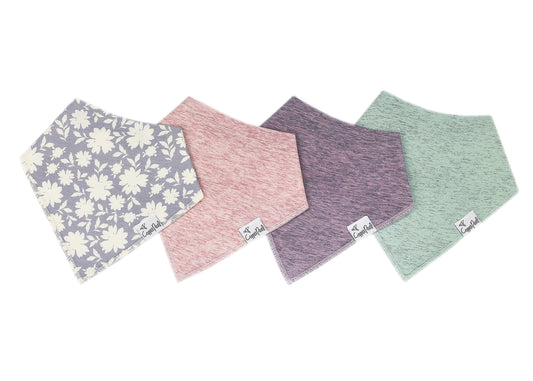 Lacie Baby Bandana Bib Set (4-pack)