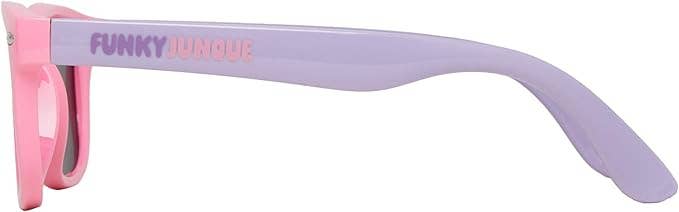 Kids Flexible Wire Sunglasses - Pink/Purple