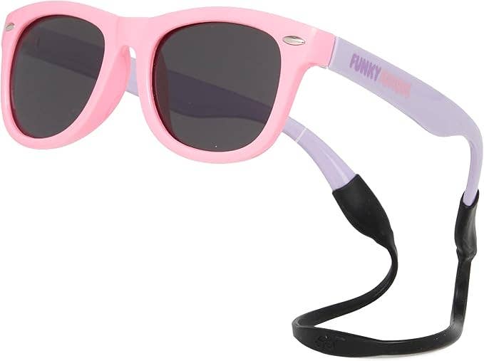 Kids Flexible Wire Sunglasses - Pink/Purple