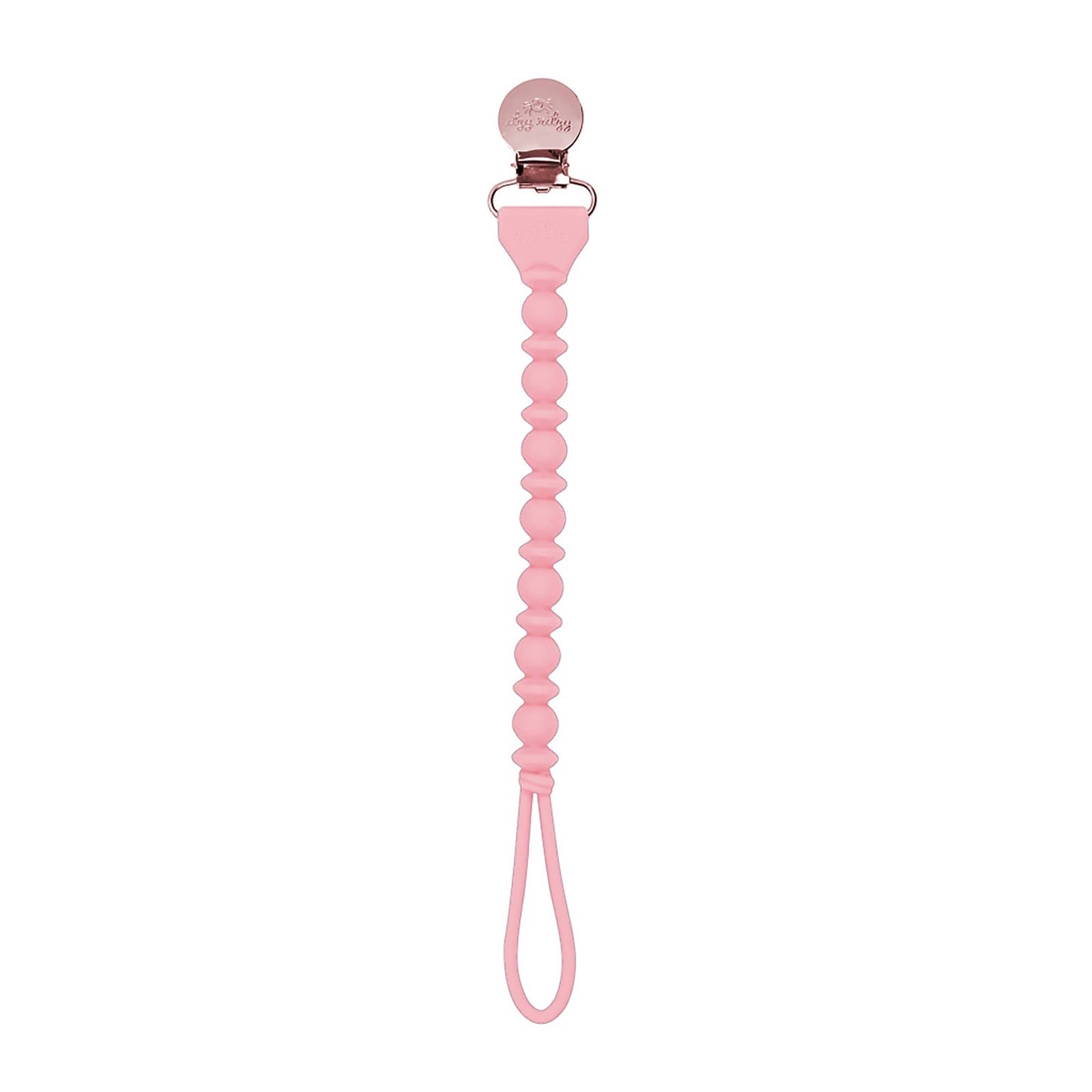 Sweetie Strap™ Silicone Pacifier Clip - Toast